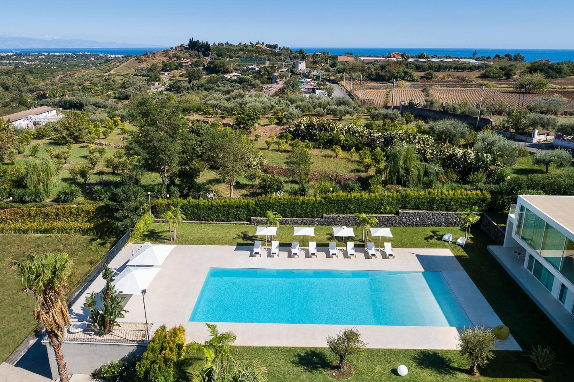 Villa Greta Fiumefreddo di Sicilia Exterior photo